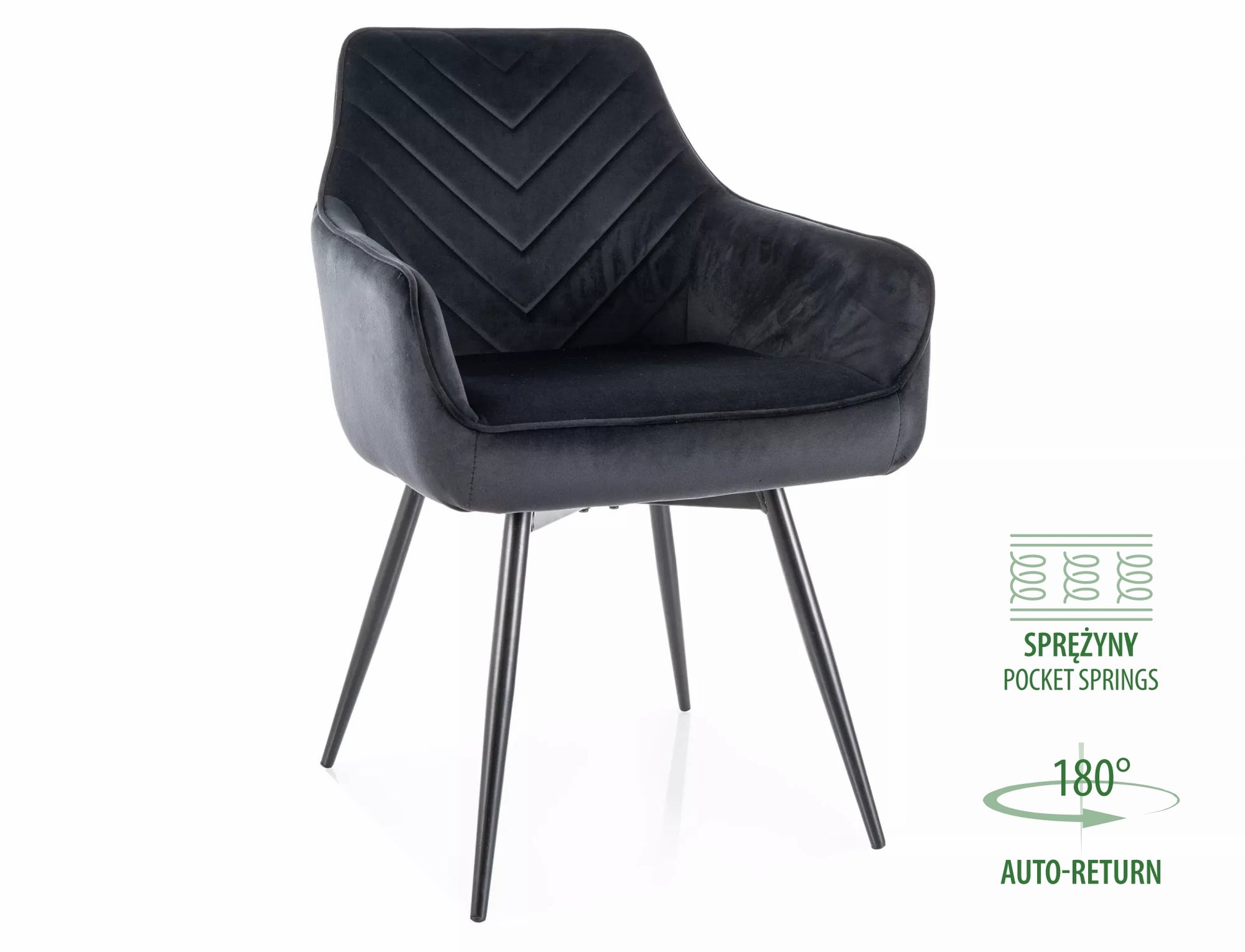 Stuhl Servio Velvet