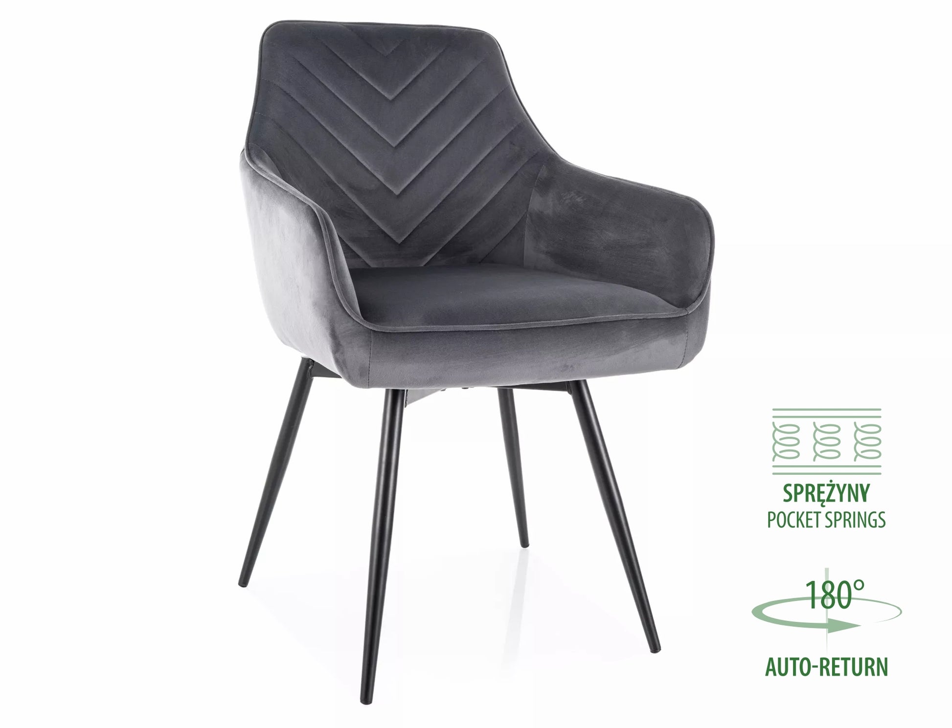 Stuhl Servio Velvet