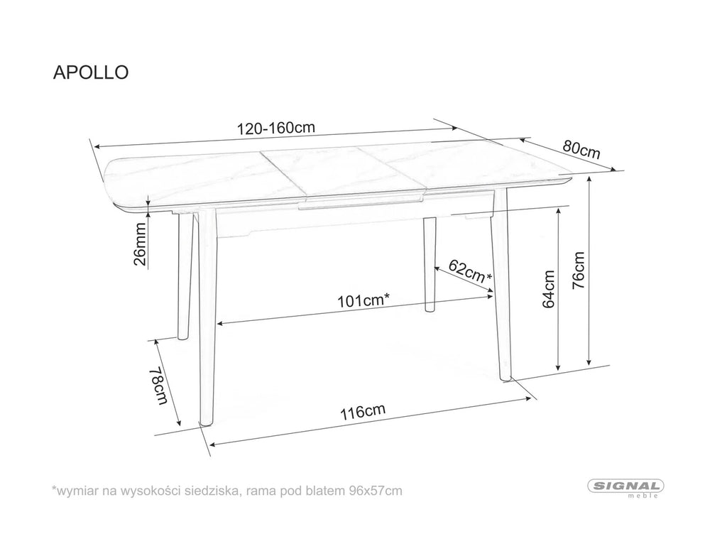 Tisch Apollo
