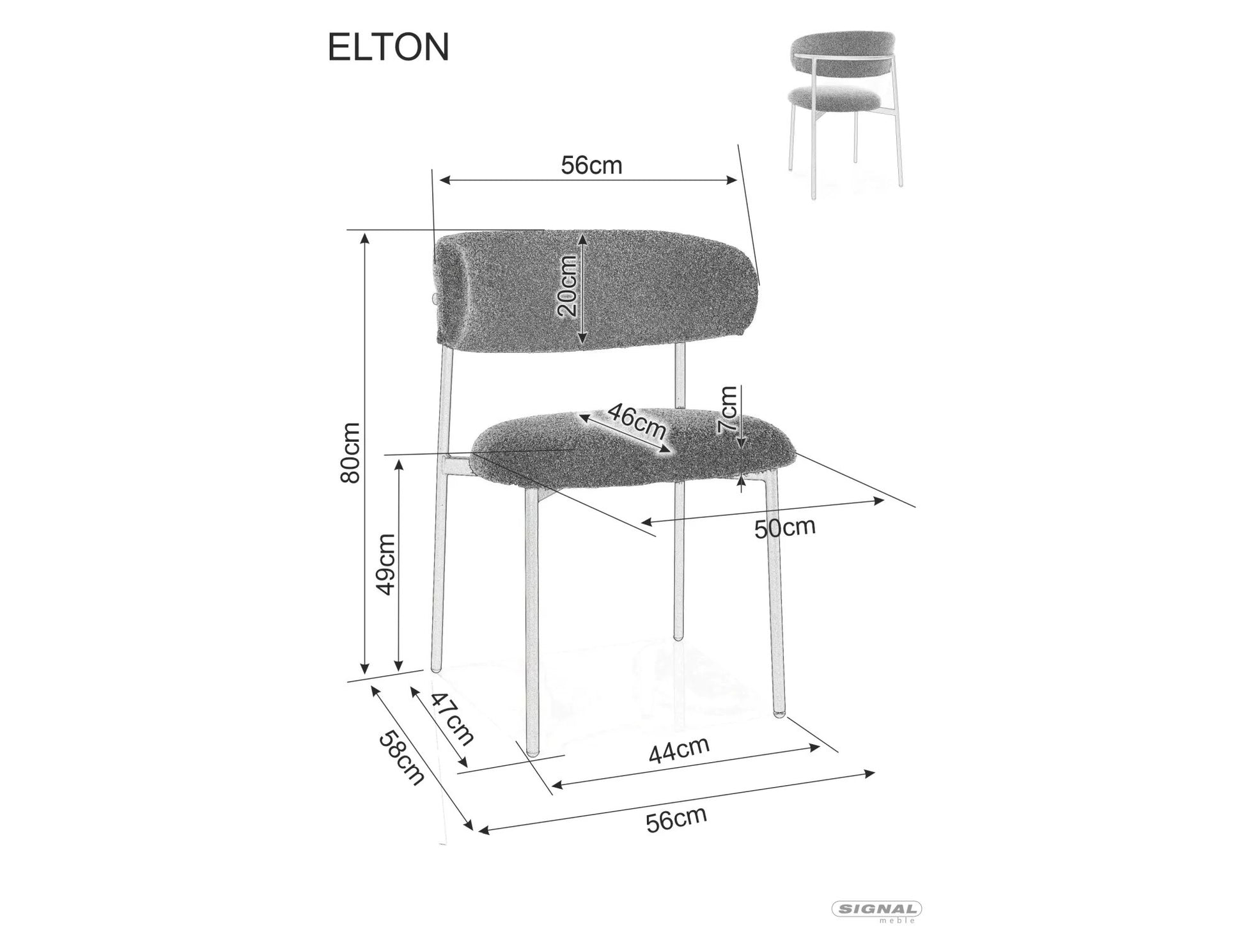 Stuhl Elton