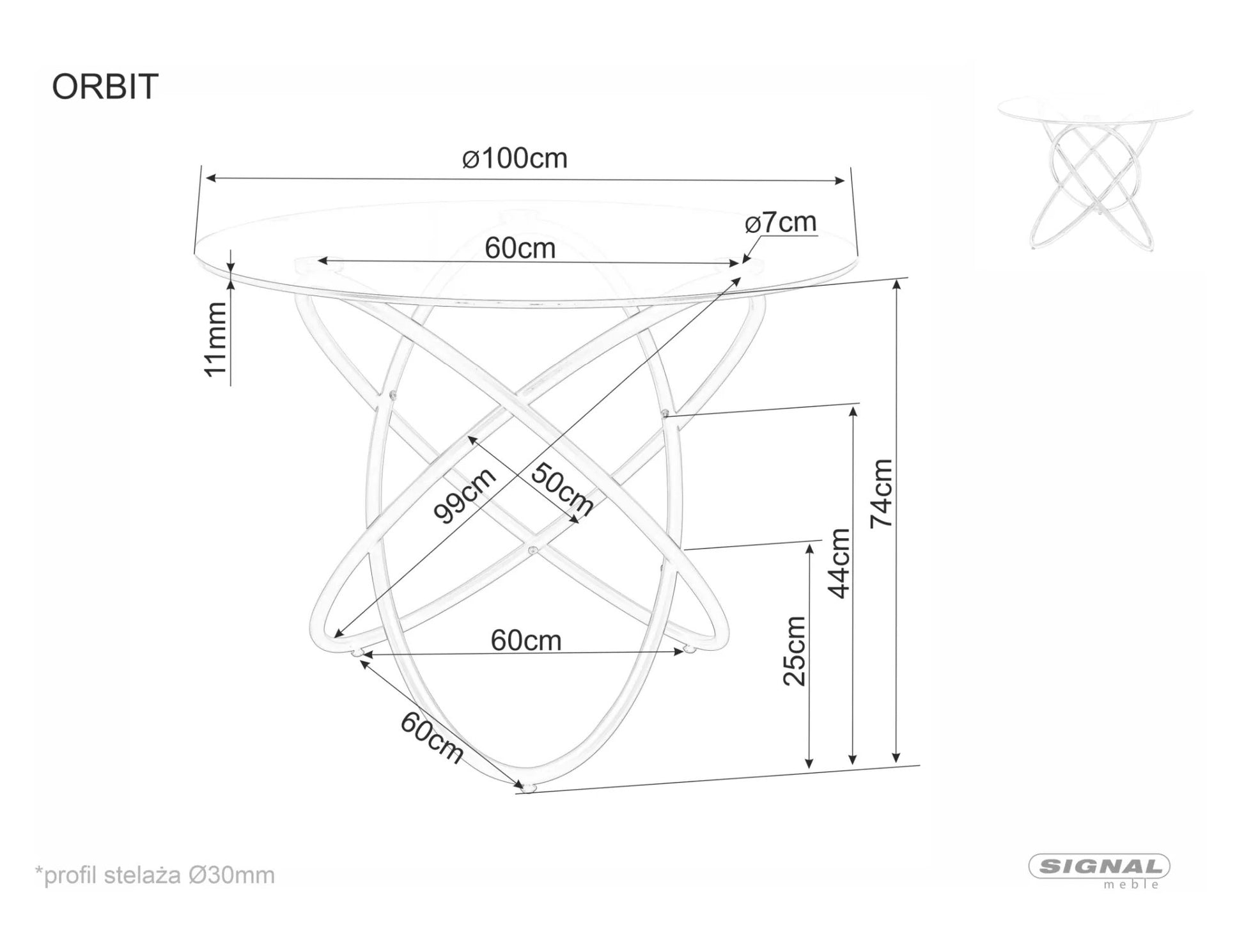 Tisch Orbit