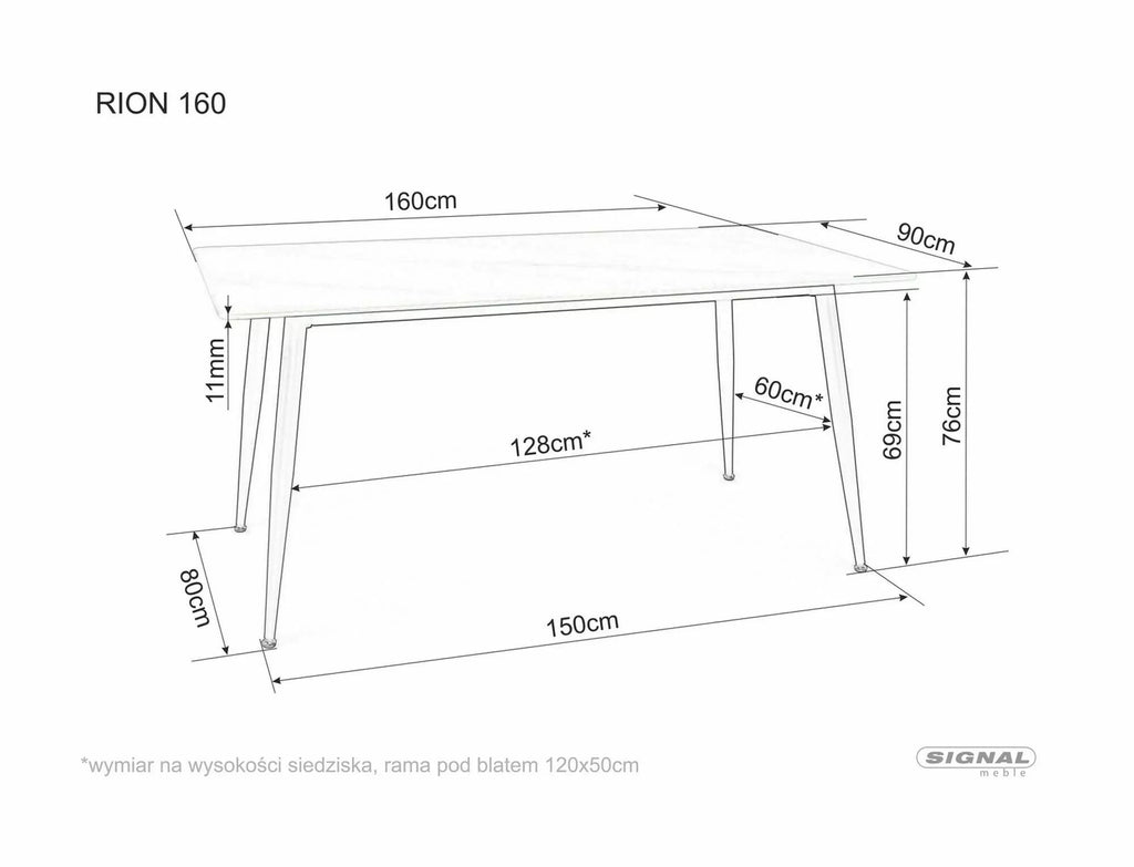 Tisch Rion 160